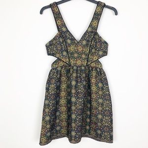 ECOTE Multicolored Metallic Cut Out Mini Cocktail